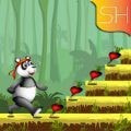 熊猫跳跃跑酷panda jump run_logo