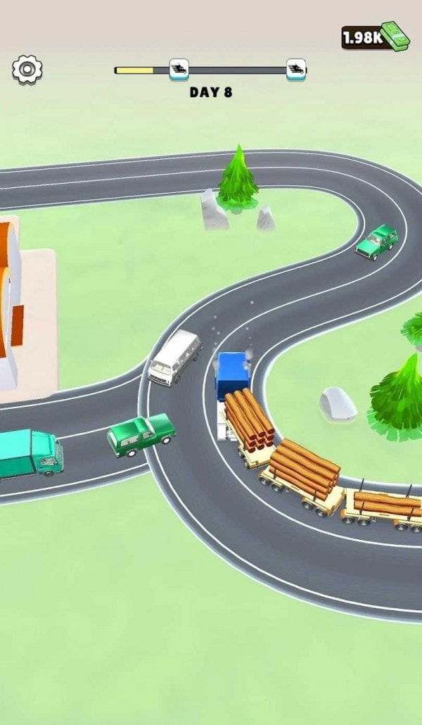 交通卡车3D1